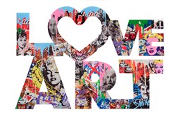 Love Art V by Yuvi - Original sized 38x27 inches. Available from Whitewall Galleries